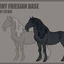 P2U Shrew's Tiny Friesian Base