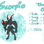 Scorpio - The Light Of Death Ref Sheet (Redesign)