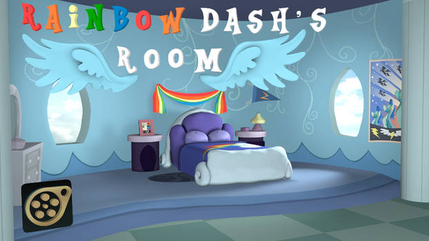 [SFM/DL] Rainbow Dash's Room