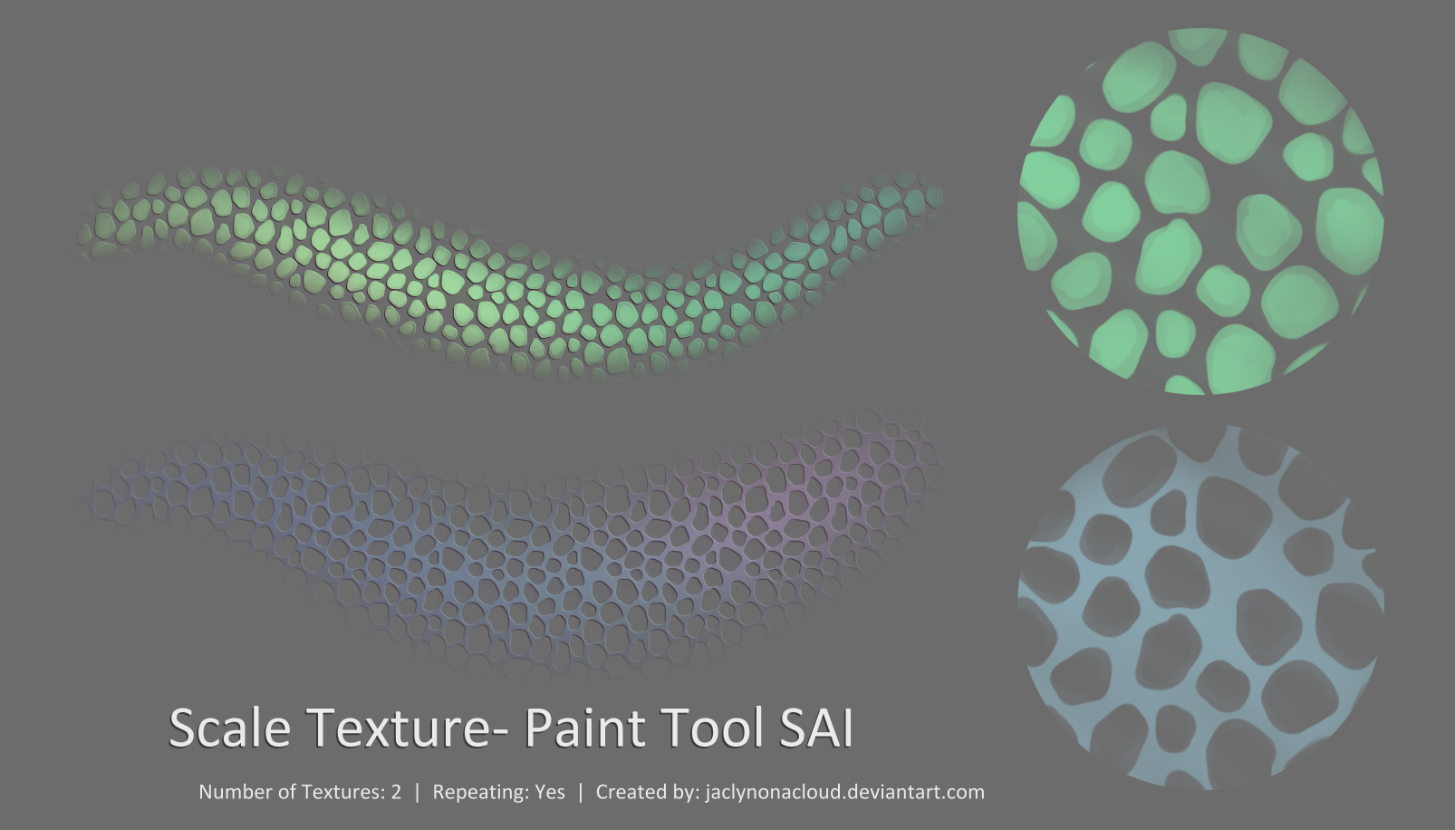 Photoshop Tutorial: Dragon, Snake and Reptile Skin Texture