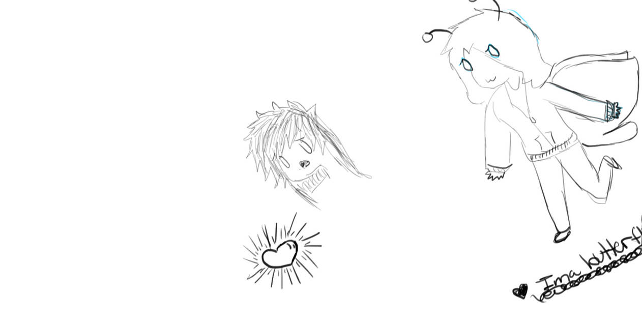 some random doodle by mustache777 on DeviantArt