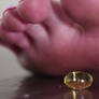 Encapsulated beneath toes (From: Witchcraft)