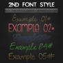 2nd Font Style - ASL File