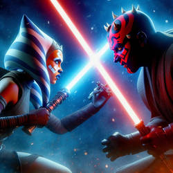 Ahsoka Tano vs Darth Maul