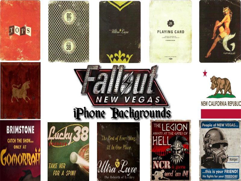 Fallout New Vegas iPhone BG