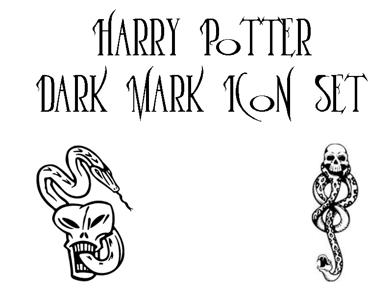 Harry Potter Dark Mark Icons