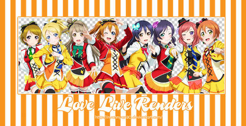 Pack 6 - Love Live Renders!