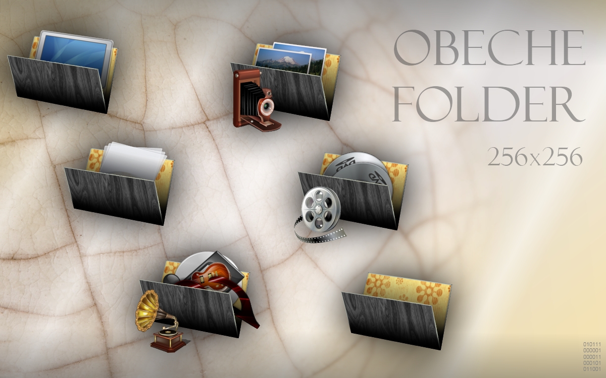 Obeche Folder Set