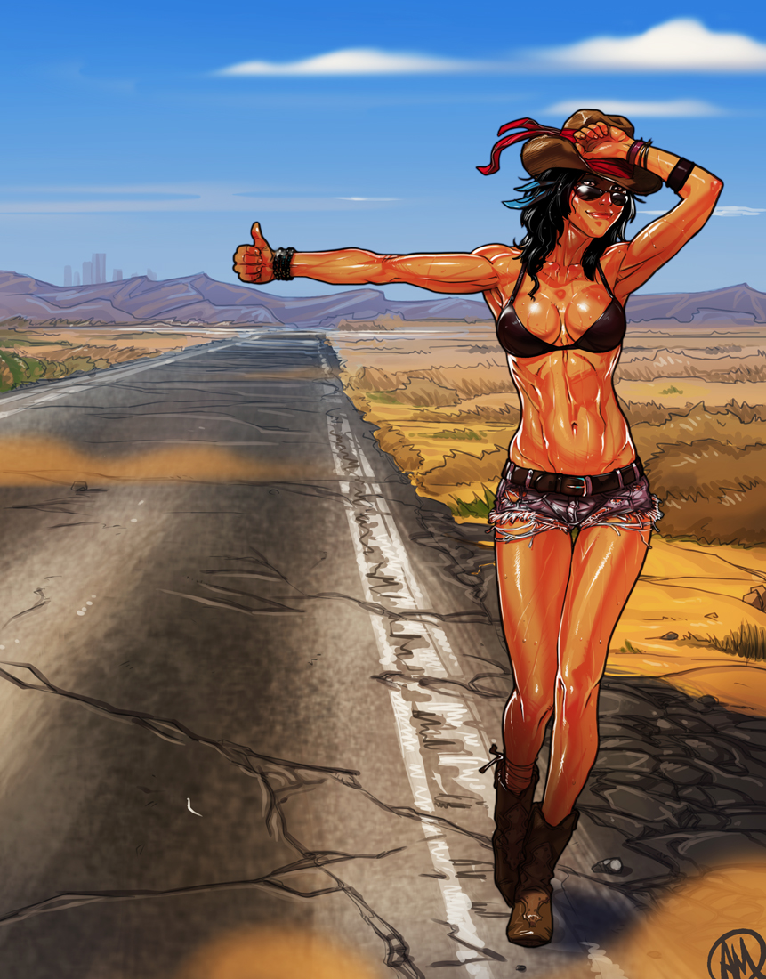 Hope - The Hitchhiker - PRINT