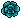 Pixel Rose Bullet - Turquoise