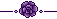 Pixel Rose Divider 2 - Purple