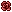 Tiny Pixel Rose Bullet 2 - Red