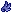 Little Pixel Wing - Blue - Right