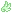 Little Pixel Wing - Pastel Green - Right