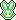 Small Bunny Sticker - Light Green