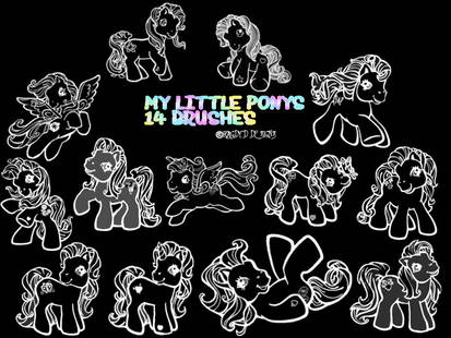 My Little Pony Brushes