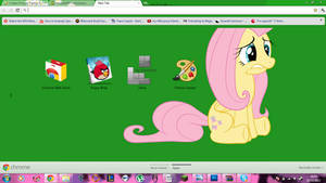 Fluttershy Chrome Theme