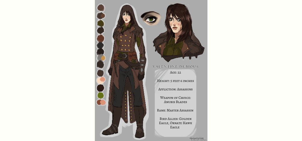 Assassins Creed OC by serahwolf on DeviantArt