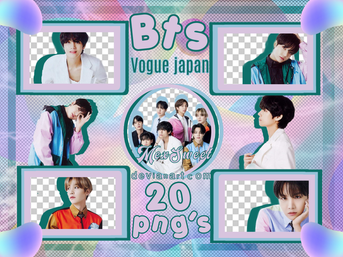 Bts Vogue Pngs By Mexsweet On Deviantart