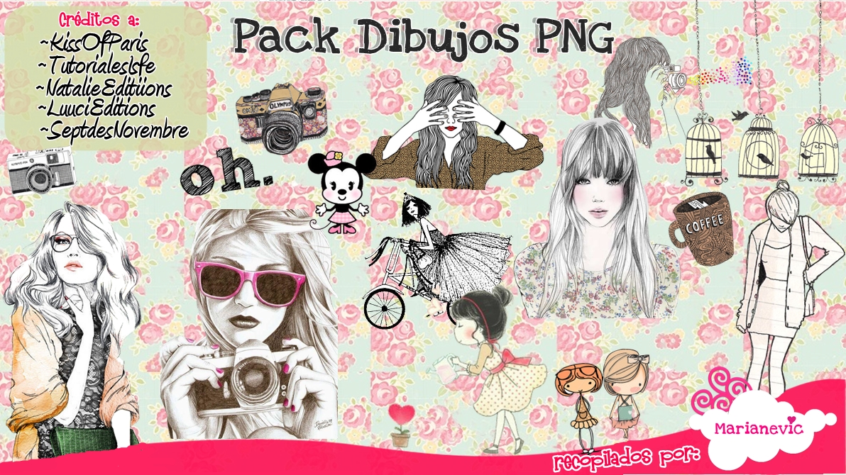 Pack Dibujos PNG