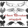 Heart Brushes