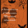 Halloween Brushes Hand Drawn