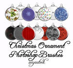 Christmas Ornament PS Brushes by seiyastock