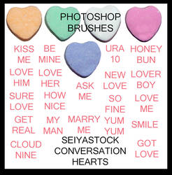 ConversationHeart PS Brushes