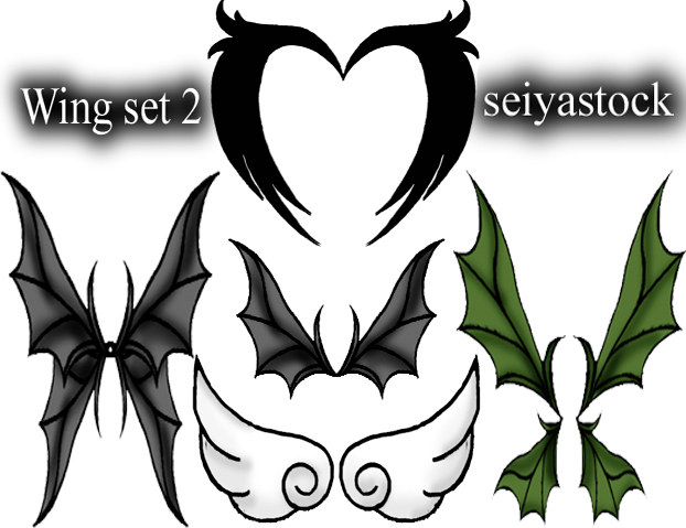 wing set 2 seiyastock