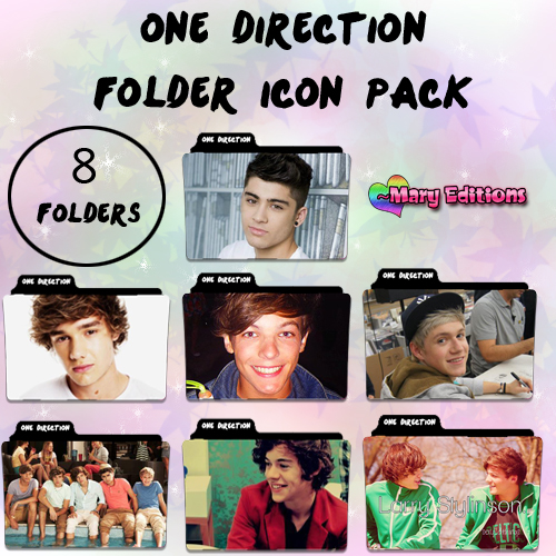 One Direction Folder Icon Pack