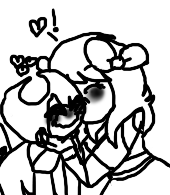 bendy x penny I LOVE YOU !! by number1papyrusfan on DeviantArt