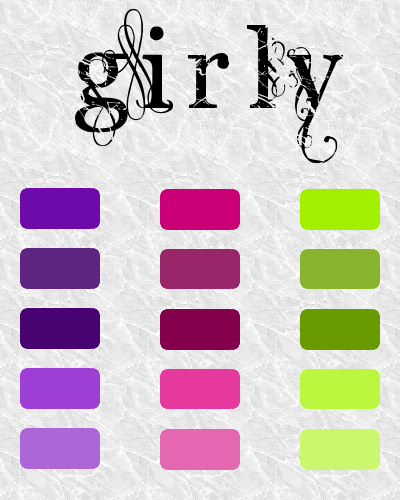 Girly Palette