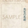 MG Teacher template