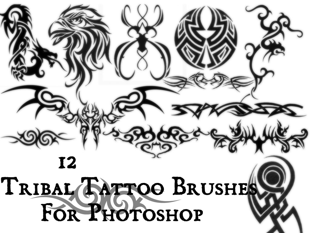 Set Of Brushes . VII