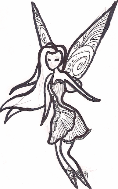 Silvermist Tinkerbell Coloring Page