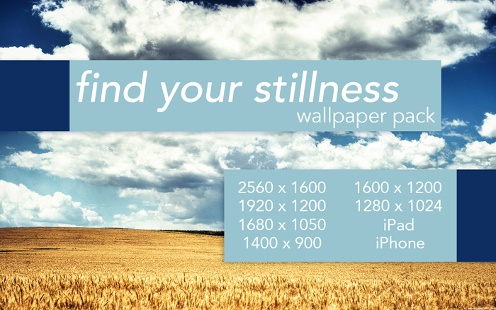 Find Your Stillness WP Pack