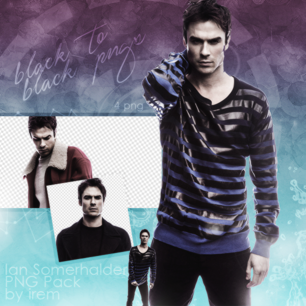 PNG Pack (57) Ian Somerhalder by IremAkbas on DeviantArt