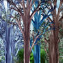 Painted Fantasy Trees