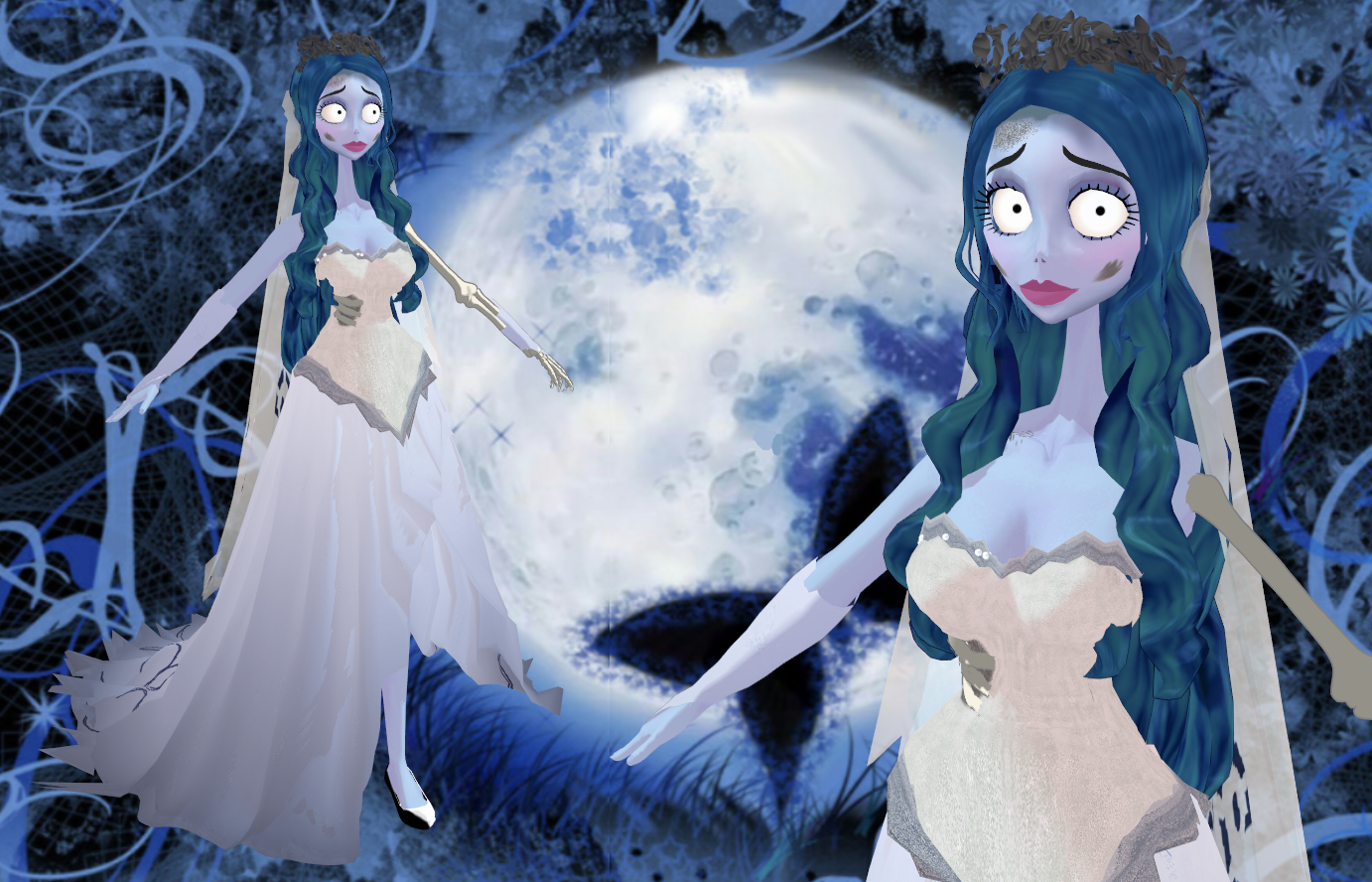 MMD Corpse Bride by CherryBeam on DeviantArt