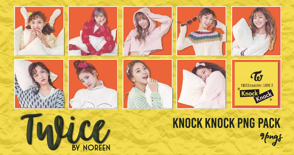 Png Pack 2 Twice Knock Knock By Godhyomas On Deviantart