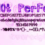 N0t PerFect font by veredgf