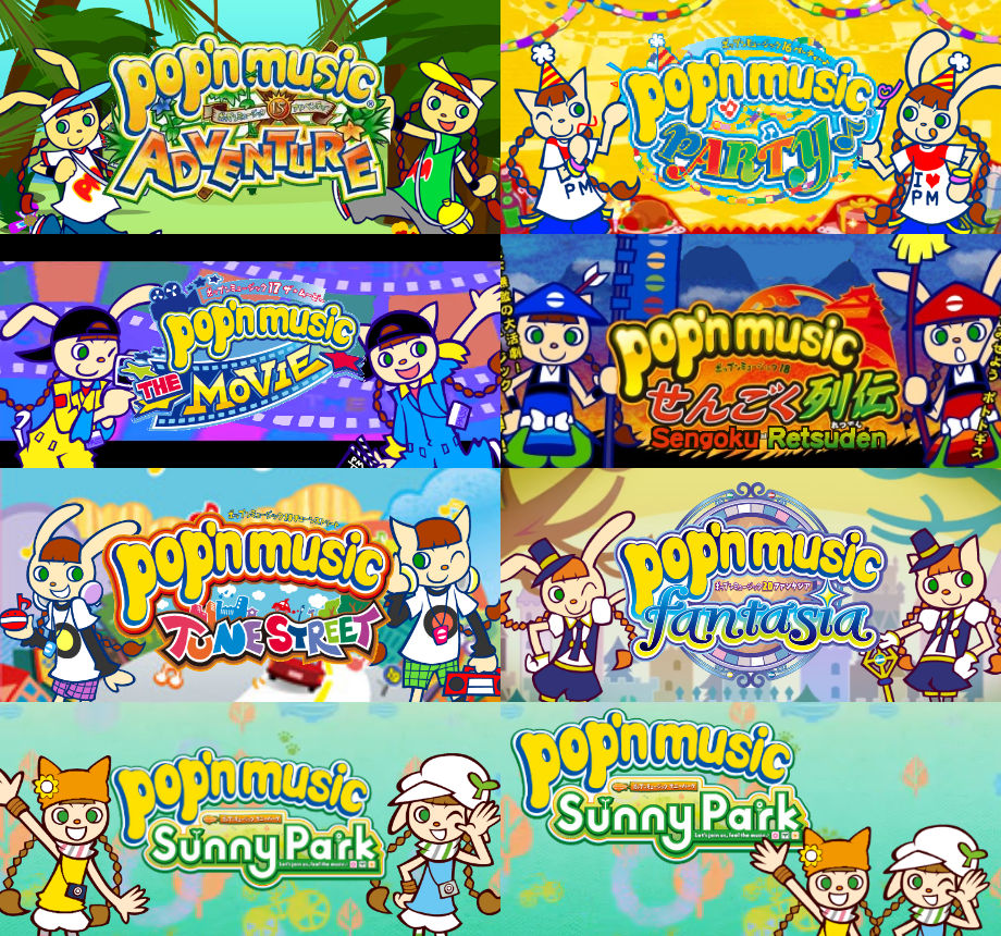 Pop N Music Hdd Steam Grid Icon Pack By Mamonfighter761 On Deviantart