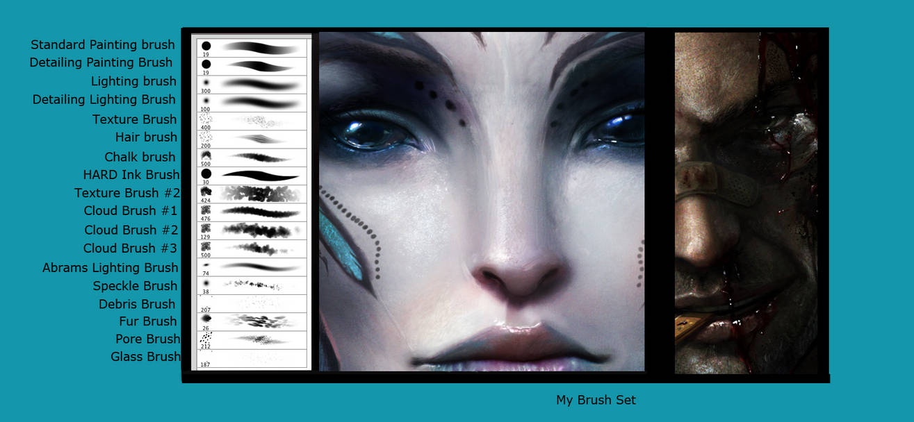 my brush pack by danluvisiart on deviantart