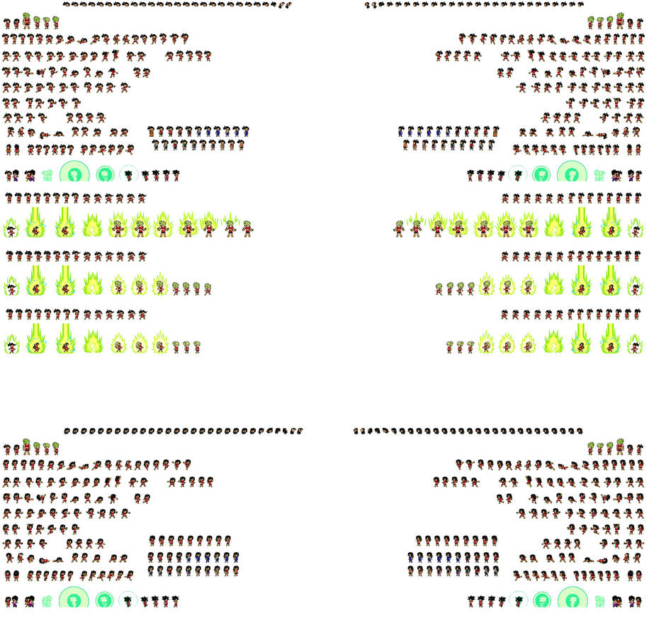 DBS - Base Kale LSWR Sprite Sheet [Remastered] by ssjstorm18 on DeviantArt