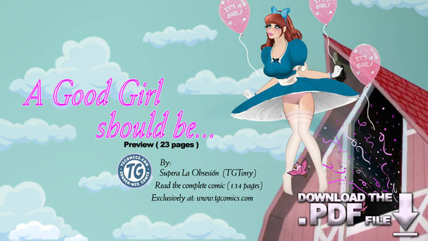 A good girl should be...TGcomic preview (23 pages)