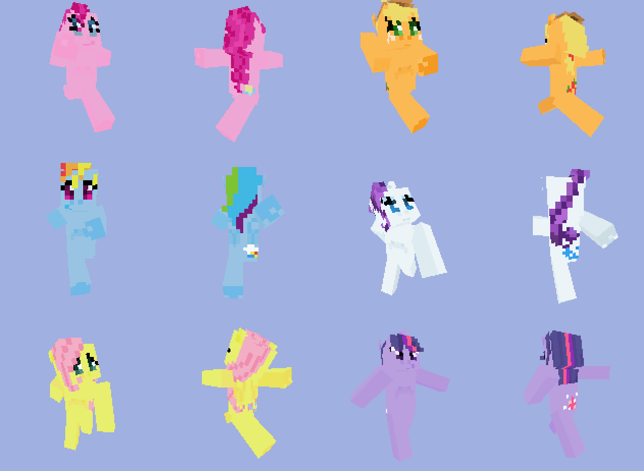 Minecraft Ponies