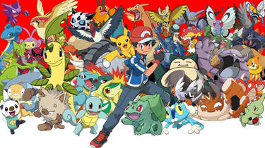 Ash and His Pokemon!