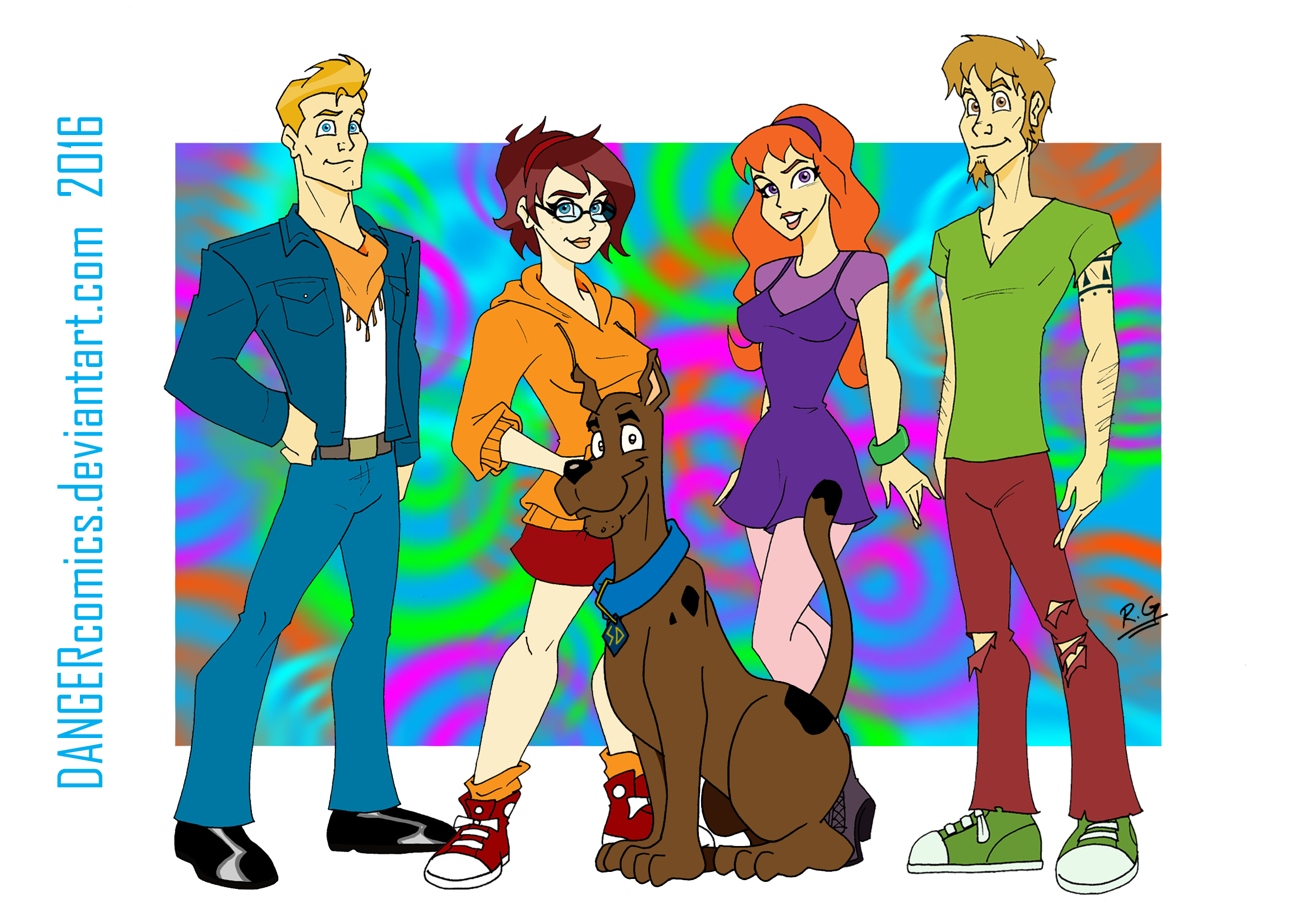Mystery Inc 2016 by DANGERcomics on DeviantArt