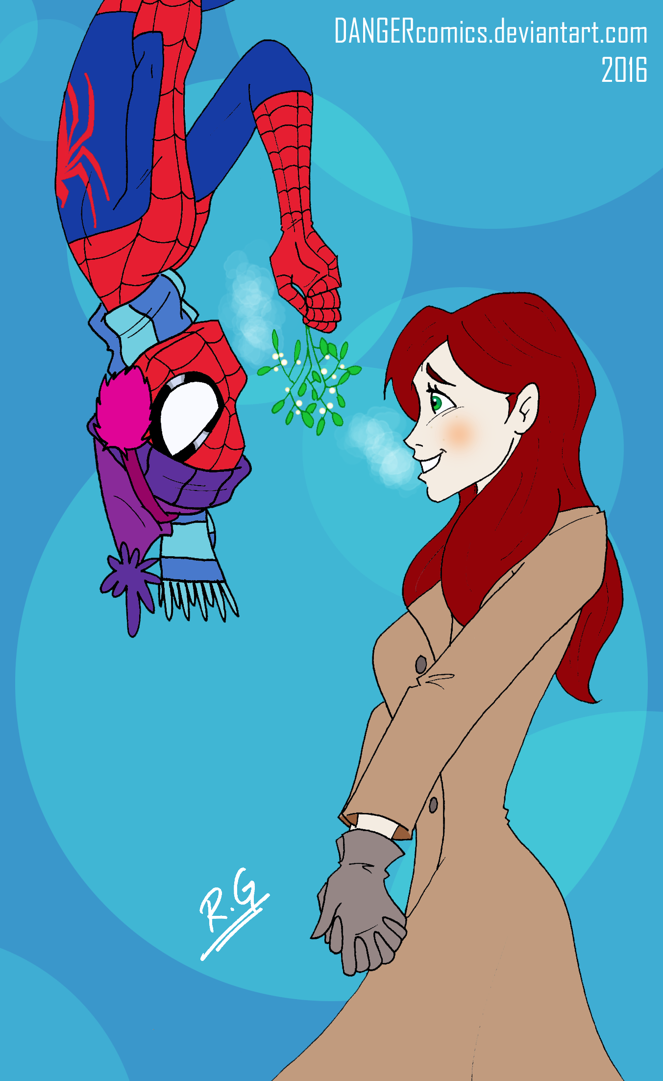 Christmas with Spidey and MJ