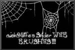 Spider Web Brushes by ajsk84life